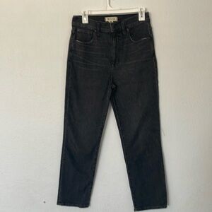 Madewell boot cut black Jeans size 27 like new
